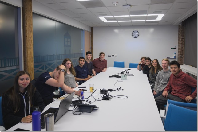 New High School Interns in Autodesk Portland Office