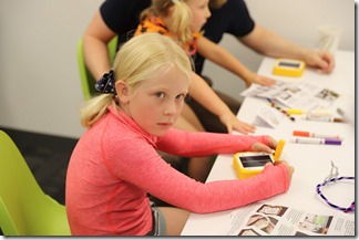 Kids at Autodesk Day