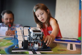 Kids at Autodesk Day