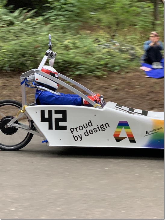 Autodesk Portland team entry in 2019 and again this year along with 41 other car entries.