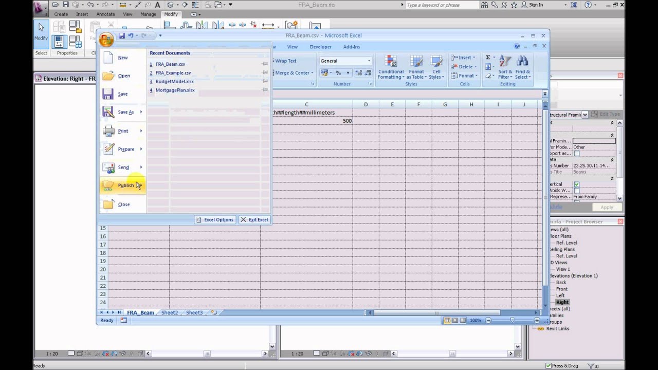 Revit Structure Type Catalogue Tip Revit news