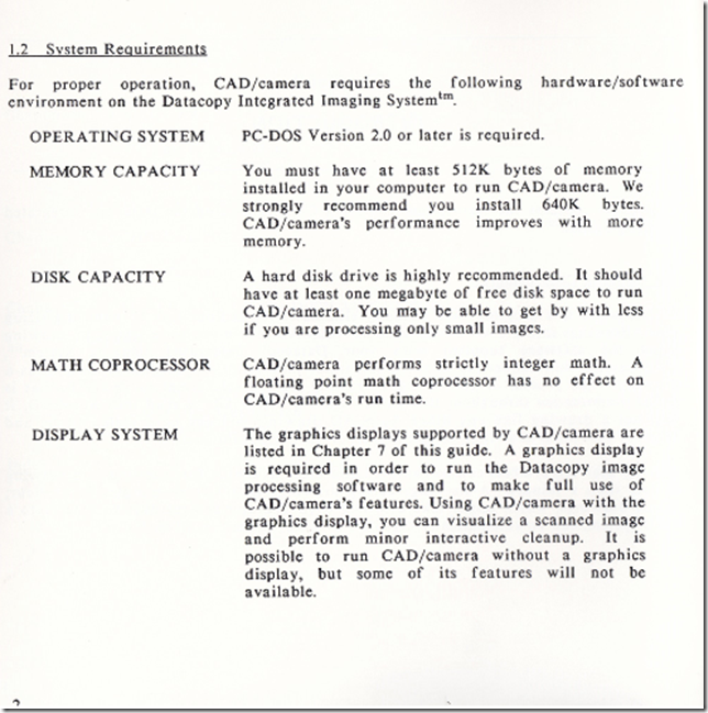 Autodesk CAD Camera System Requirements