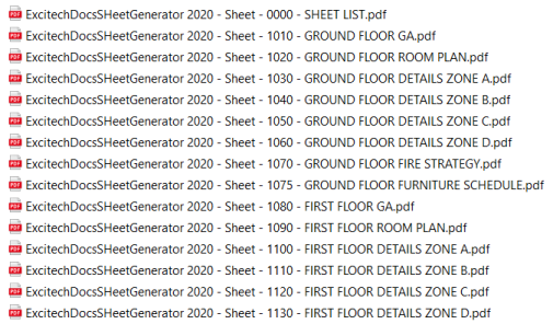 Revit PDF naming and Output