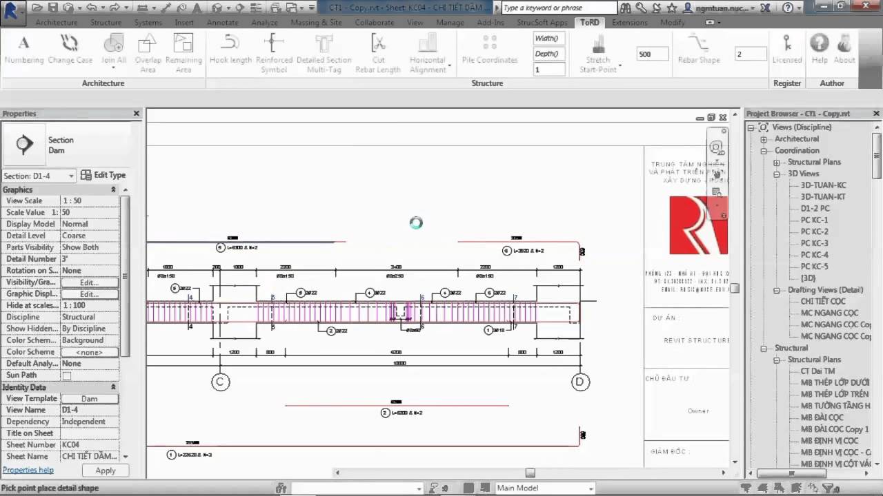 Drag Rebar Tool for revit structure Revit news