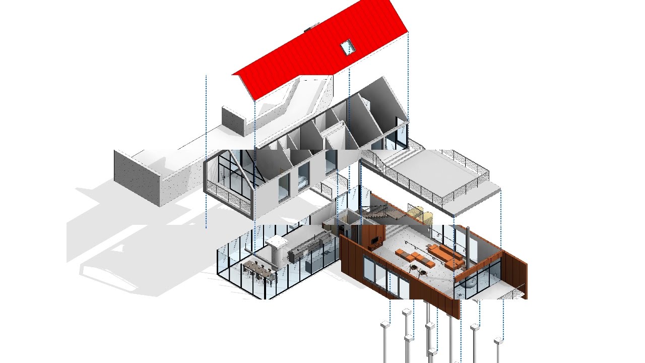 how to make a new 3d view in revit