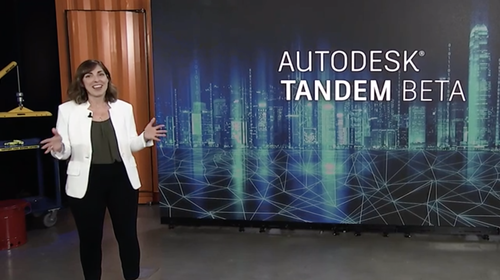 Vanessa telling more about Autodesk Tandem