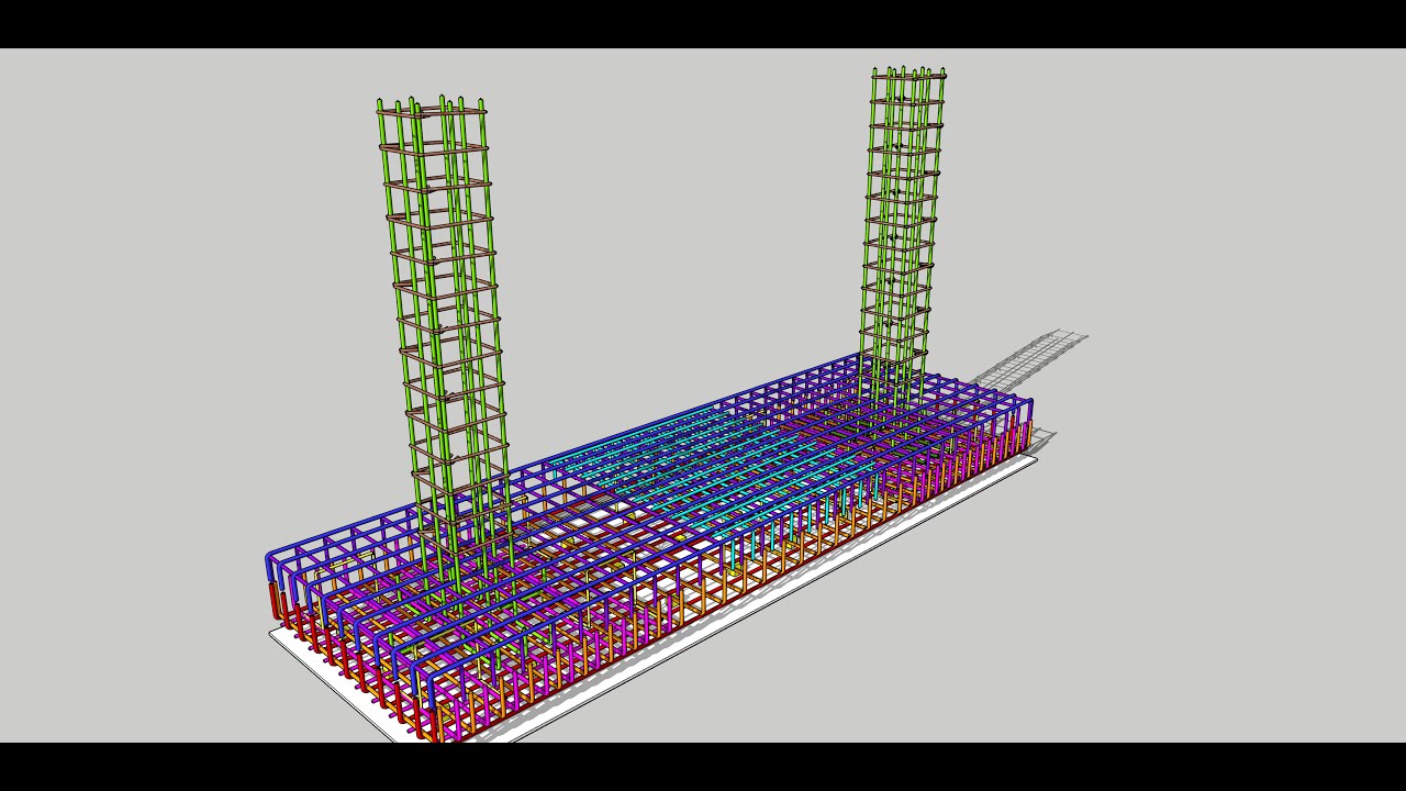 Combined footing construction rebar placement revit news