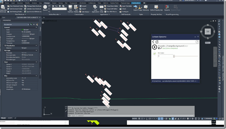 Dynamo for Civil 3D - Change Multileader Background color fill