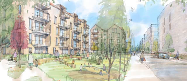 From concept to design to construction, BIM and other software tools enable architects to reinvigorate neighborhoods with structures designed for wellness and sustainability. (Image courtesy of PTE.)