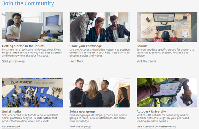 The Autodesk Community