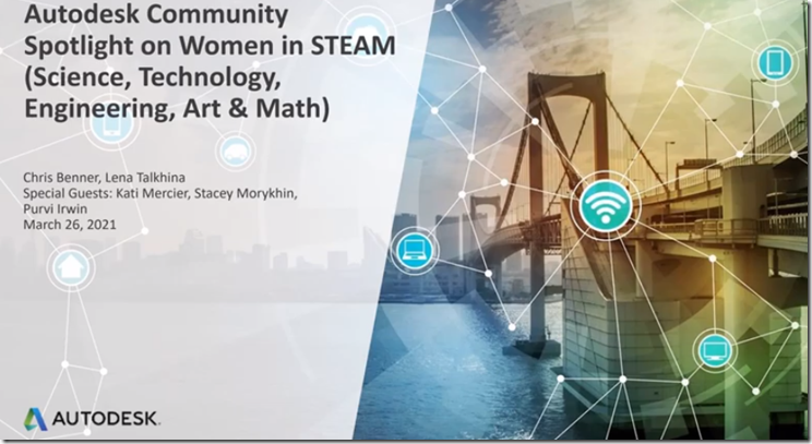 Autodesk Community: Spotlight on Women in STEAM