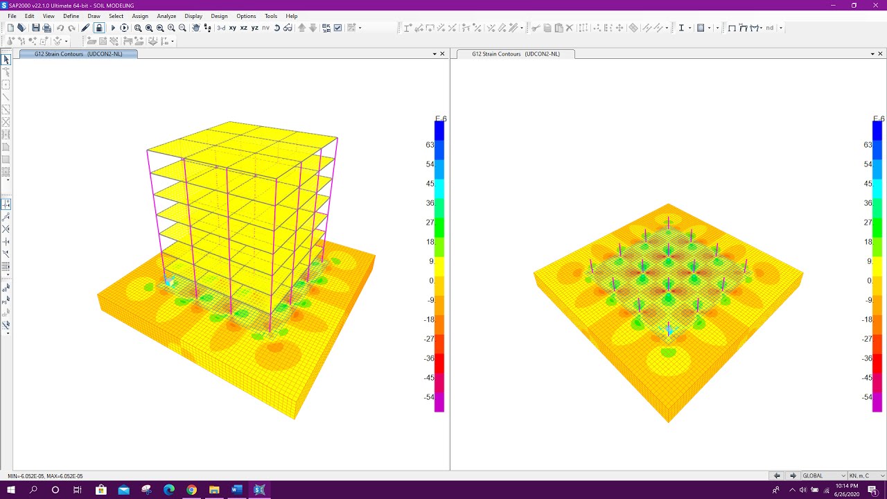 Soil Structure Interaction in SAP2000 Soil Modeling Revit news