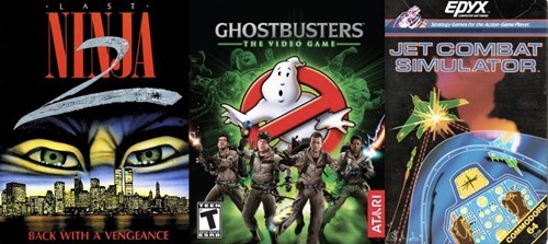 Last Ninja 2, Ghostbusters, Fighter Pilot