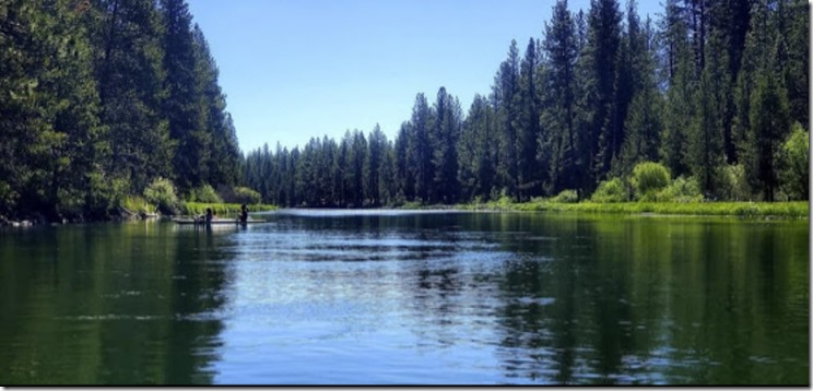 Deschutes River in Bend Oregon