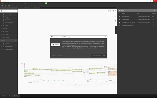 Loading V2 of the MaRS graph in Dynampo Sandbox 2.12