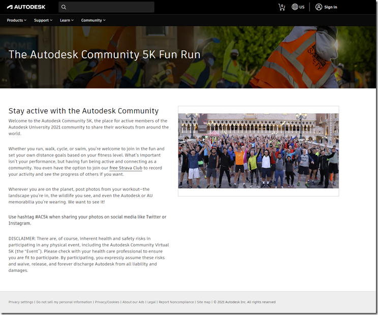 Autodesk Community 5k 