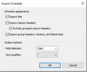 Export Revit schedules to excel-3