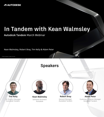 Tandem's March webinar