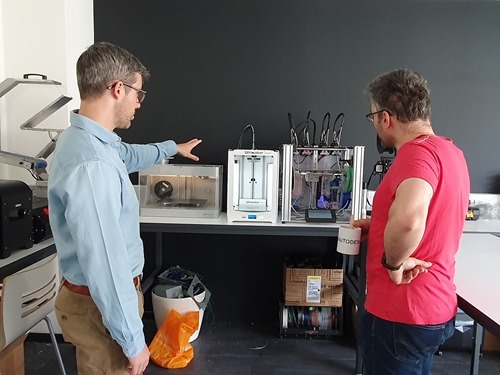Some of the current 3D printers