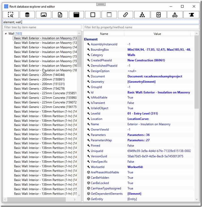 RevitDbExplorer