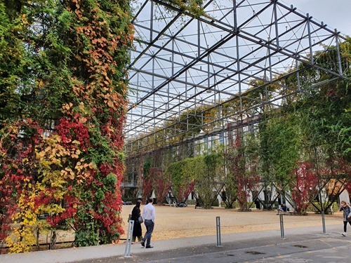 An autumnal park in Zurich