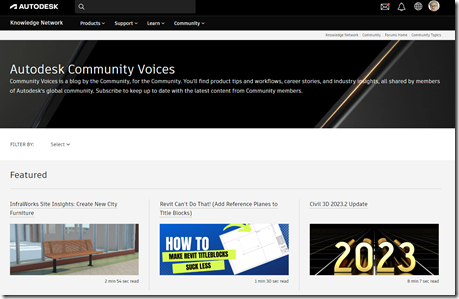 Autodesk Community Voices Blog